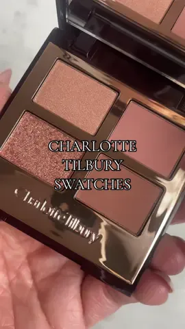 @Charlotte Tilbury Pillow Talk palette swatches 😍 *gifted  #charlottetilbury #makeup #swatches #makeupaddict #luxury #makeupswatches 