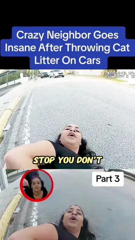 Crazy Neighbor Goes Insane After Throwing Cat Litter On Cars