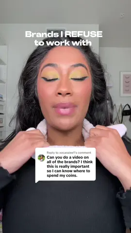 Replying to @xocassiee1 You might wanna grab some 🍿 for this one 😂🫶🏽 inspo @spencer barbosa🧚🏻  #brandsirefusetoworkwith #makeupbrands#browngirlmakeup 