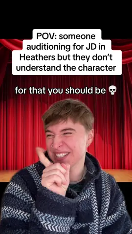 Replying to @Kathryn Moore honestly the worst part about this is that im clearly not a tenor #fyp #foryou #heathers #heathersthemusical #broadway #musicaltheatre #mt #theatre #theater #jd #greenscreen 