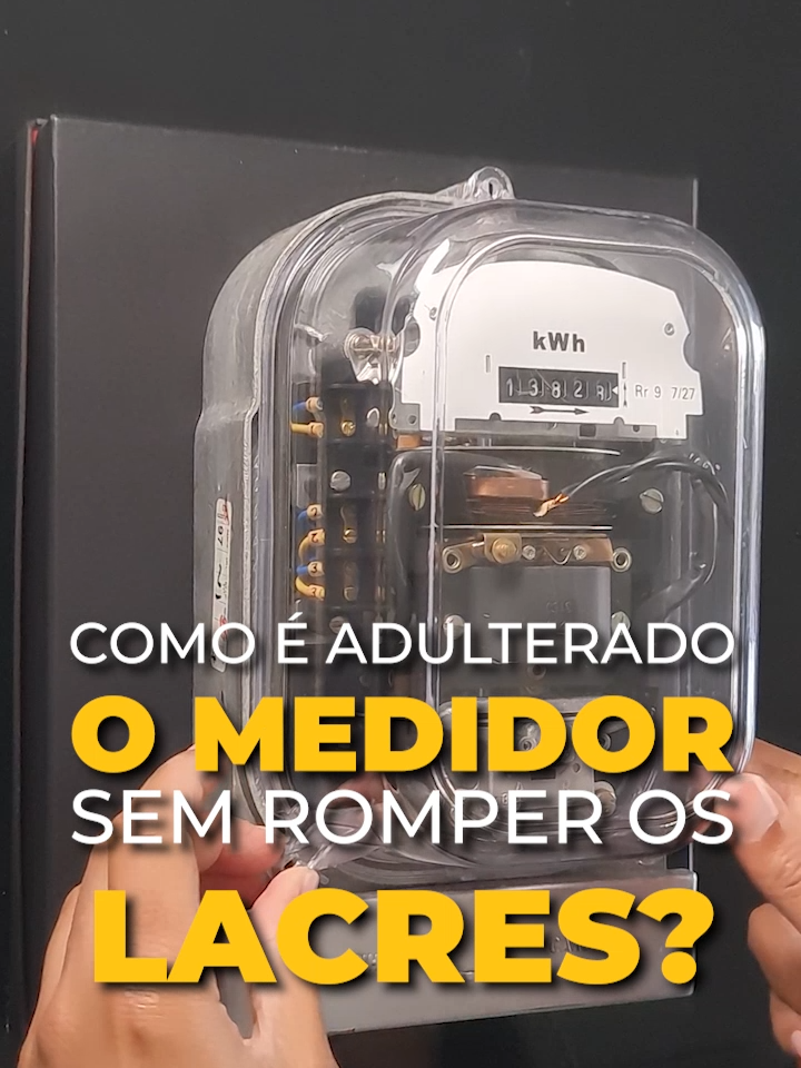 O GATO NO MEDIDOR que é feito s ROMPER os Lacres da caixa de medição Super dica sobre como é feito uma fraude no medidor de energia através da injeção de corrente continua. #medidordeenergia #fraudenomedidor #gatocomenergia #eletricidade #periciaeletrica