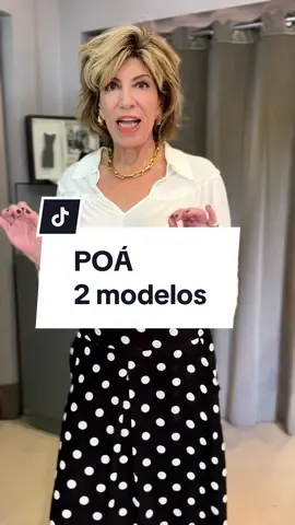 Dois looks lindos e eternos, com estampa de Poás, propostos pela marca @annexeoficial  Veja o que te agrada mais! Se for a sua primeira compra, utilize meu Cupom: SILVIA10 Aproveite!  #Moda #ModaFeminina #ArrumeSeComigo #GRWM #Estilo #Poá #MulherPoderosa 