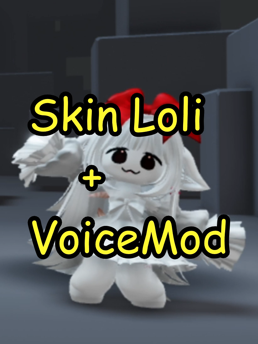 skin loli + voicemod kkj  #roblox #humor #fy mapa: #voiceblox