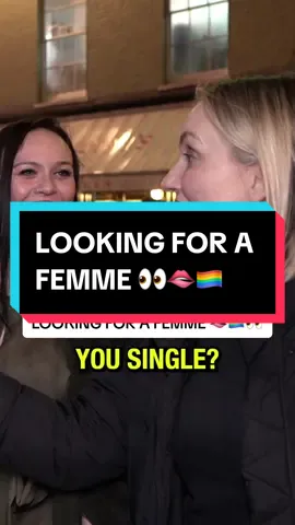 Looking for a #femme… this gal got rizz for days… #lesbian #lgbt #Soho  #womenover40 #womenover30