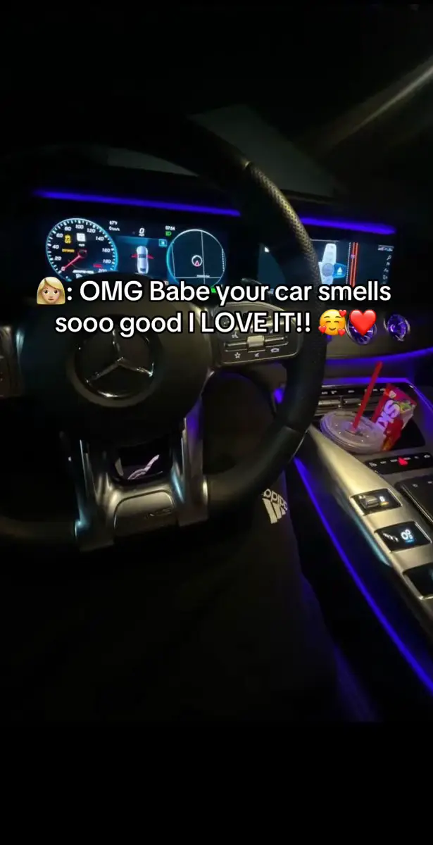 We’re all tired of buying the little tree air fresheners that barely work! Here is the solution to that..  #fypシ #fyp #shoptiktok #tiktokshop #recommended #tiktokmademebuyit #trending #viral #airfreshener #carsoftiktok #car #mercedes #amg 