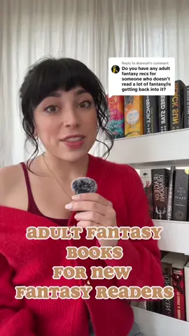 Replying to @Alannah  Here are some of my favorite adult fantasy books for folks who are new to the genre! Books Listed: 1. The Master of Djinn by P. Djèlí Clark 2. The Adventures of Amina al-Sirafi by Shannon Chakraborty 3. Kaikeyi by Vaishnavi Patel 4. Black Sun by Rebecca Roanhorse 5. Her Majesty’s Royal Coven by Juno Dawson #BookTok #bookrecs #bookrecommendations #newtofantasy #adultfantastybooks #blacksun #rebeccaroanhorse #theadventuresofaminaalsirafi #shannonchakraborty #sachakraborty #aminaalsirafi #hermajestysroyalcoven #junodawson #kaikeyi #vaishnavipatel #backintoreading #bookstogetintoreading #fantasybooktok #fantasybookrecs #fantasybookrecommendations #amasterofdjinn #pdjeliclark #celmcnally 