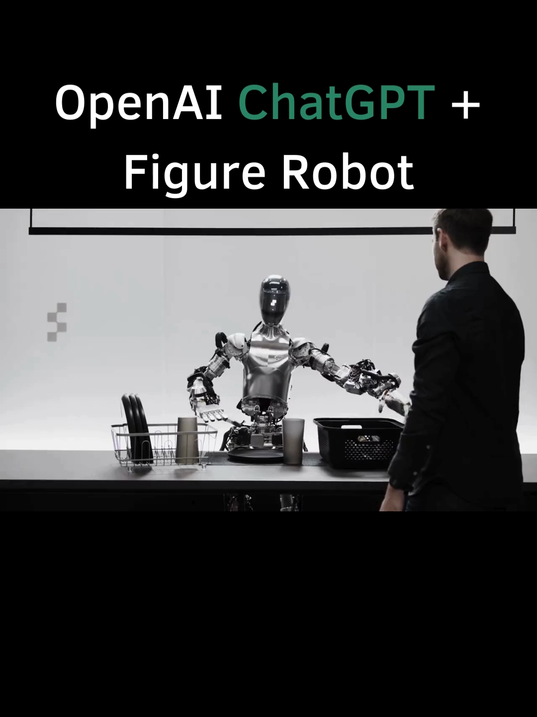 Just in! ChatGPT has a body now!🤖 This robot is called Figure 01 and thanks to OpenAI it can now have full conversations with people -OpenAI models provide high-level visual and language intelligence -Figure neural networks deliver fast, low-level, dexterous robot actions 2024 is the year of embodied AI 🚀 Everything in this video is a neural network. 👉Follow @stevenouri for more! #ai #chatgpt #aitools #openai #aitips #sora #tech