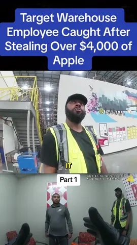 Target Warehouse Employee Caught After Stealing Over $4,000 of Apple