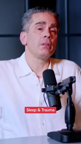 The impact of trauma on sleep. Credit: Diary Of A CEO Podcast. #trauma #MentalHealth #therapy #neuroscience #science #health #wellness  Dr. Paul Conti who is a general psychiatrist discusses the impact of trauma on sleep.