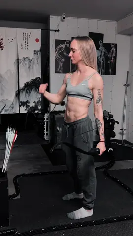 Style: Recurve-takedown  Archery Draw Weight: 30 Pounds Length: Bow 60”Material:bamboo,Wood,Fiberglass  #archery #bowandarrow #arrow #archerygirl #practice #traps #abs #recurvebow #bow #traditionalarchery #shootingtime #fyp #target #core #shoulders #therapy #upperbody #FitTok #GymTok #workout #core #mobility 