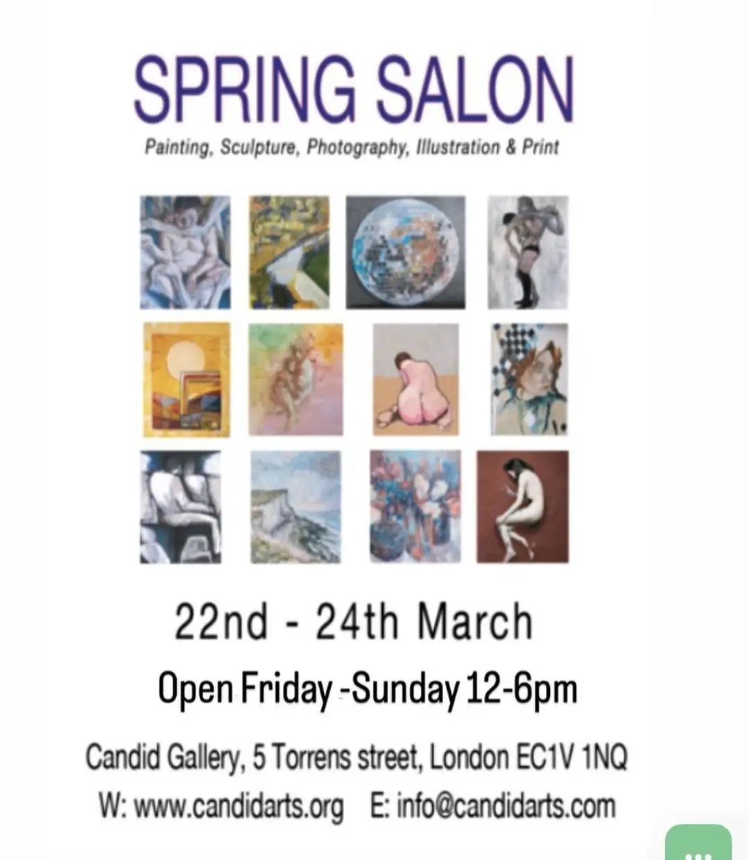 Spring Salon at Candid Art Gallery, Angel, London UK  #artistsoftiktok  #artshow #artexhibiton #artgallery #art #artist 