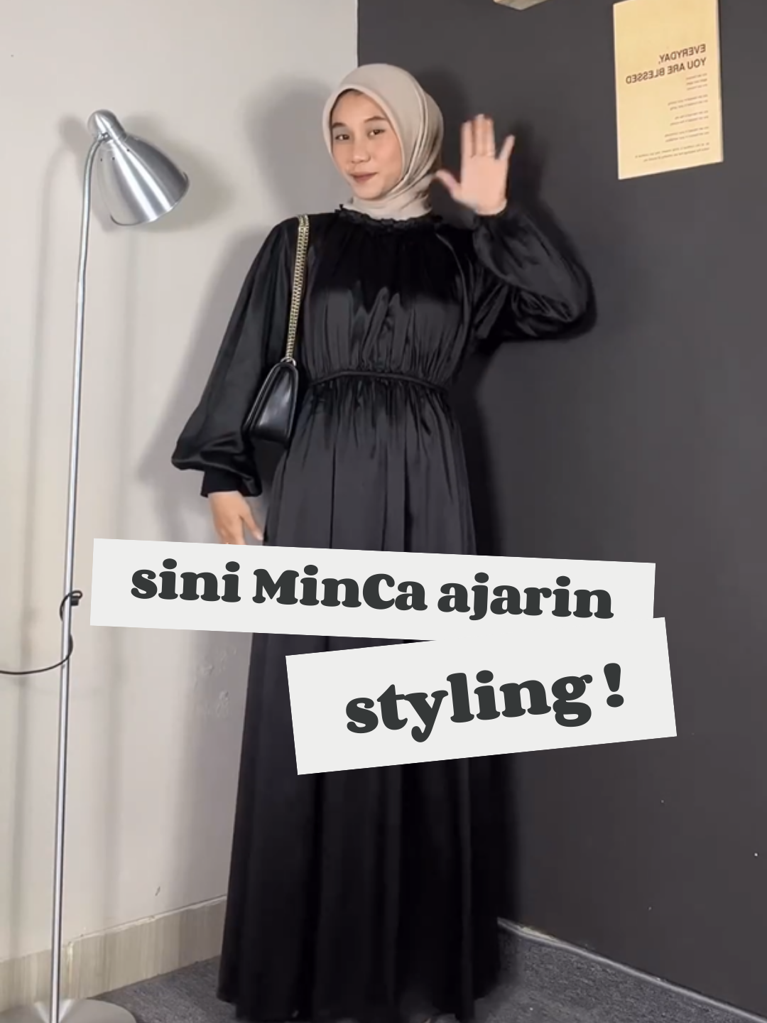 cara pakai Estrella Dress biar anggun #Gamis #Lebaran #TikTokShop