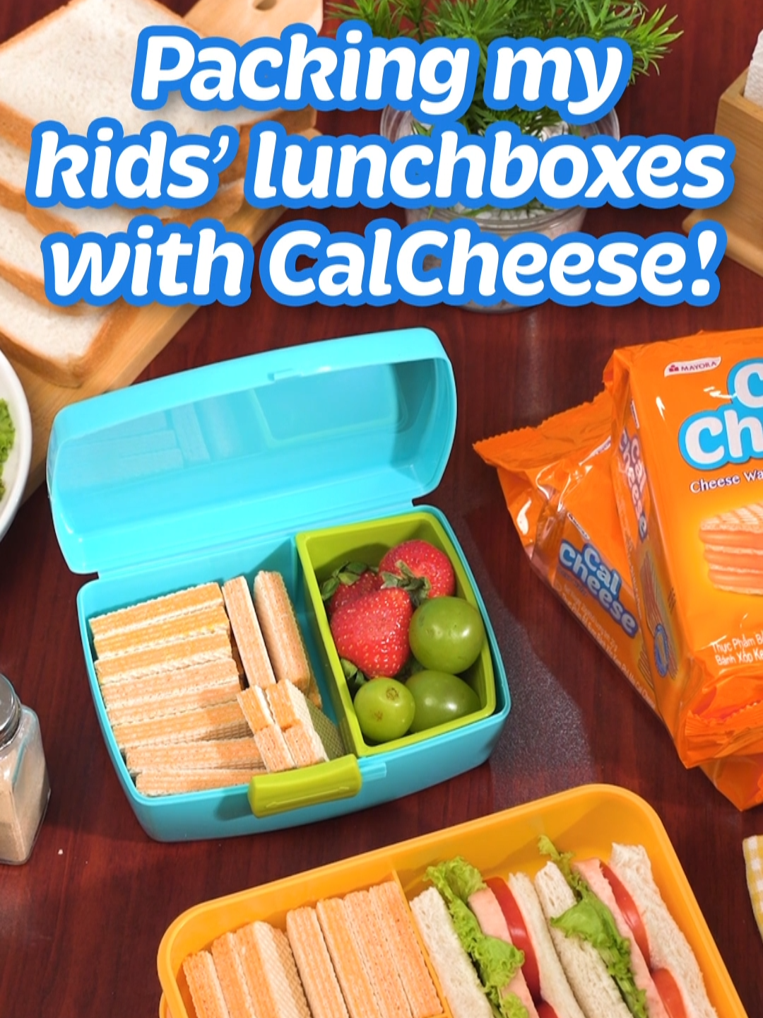 As a mom, gusto natin laging busog at happy ang ating kids tuwing recess. Kaya naman pabaunan natin sila lagi ng kanilang favorite yummy cheesy wafer #BaonBuddy!  Para they can #StartFunStayHealthy throughout the day, here are some lunchbox ideas with CalCheese!