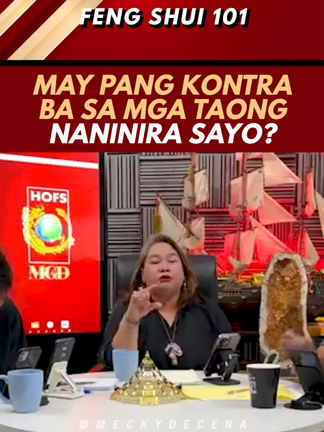 May pang kontra ba sa mga taong naninira sayo? #fengshui  #fengshuitips  #ready2024withMGD  #fengshui101withMGD  #meckyourmove  #meckydecena  #meckyknows  #hofsmanila  #hofs  #fyp  #trendingnow  #trending