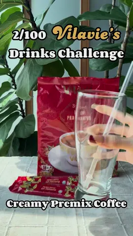 2/100 Vilavie’s Drinks Challenge | Creamy Premix Coffee Discover the magic of Vilavie Coffee with this simple yet sensational recipe! 😍 1️⃣ Mix coffee, sugar and hot water in a cup. 2️⃣ Stir well. 3️⃣ Whipp the milk thoroughly. 4️⃣ Pour the whipped milk over the coffee. Just mix with milk for a rich and creamy indulgence that will leave you craving for more. ☕️✨ Try it today and experience the amazing taste of Vilavie!  #Vilavie #VilavieCoffee #coffee #3in1coffee #vilavie3in1premixcoffee #coffeetime #amazingtaste #coffeerecipe #Vilavie100DrinksChallenge