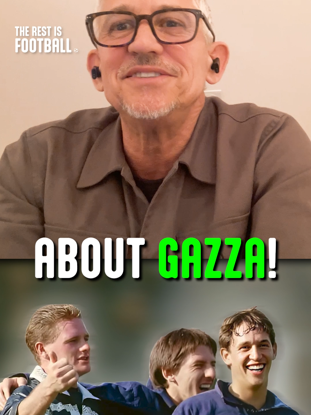 Everyone has a wild story of Gazza 😆 #therestisfootball