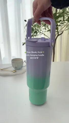 💗LOVE! LOVE! Especially the new handle us a game changer!!! Now we have an actual free hand!!! #meoky🥤cups #changinghandle #meokycupwith2handle #accessories #40oztumbler #meokyhandlecup #spotlight #springsale #TikTokMadeMeBuyIt 