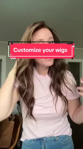 Don't be afraid to customize your wigs! Give this beautiful Terry from @Chelsey Smith Cosmetics some face framing layers and lift at the root and now i never want to take it off ♥️ #wigs #blonde #wigwearing #wig #syntheticwig #chelseysmithcosmetics #wigtutorial #brunette 
