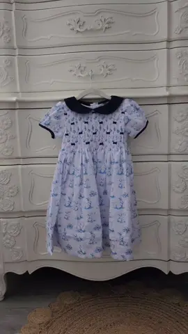 Gorgeous Easter Dress from @BabyccinoBear  #smockeddress #classicbabyclothing #grandmellinial #traditionalbabyclothes #traditionalbaby #thebeaufortbonnetcompany #outfitideas #spring #easter  #easterdress #springdress #toddlersoftiktok 