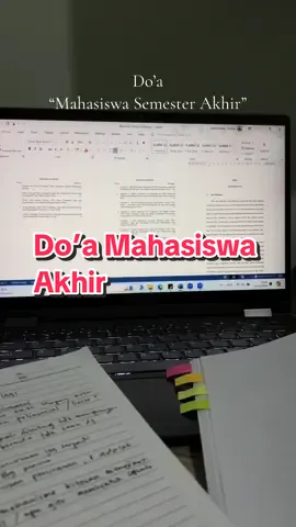 Bismillahirrahmanirrahim… Ya Allah semoga sidang skripsi ku nanti lancar aamiin 🤲🏻 #semangat #semesterakhir #mahasiswaakhir #sidangskripsi #pejuang #skripsi #lulus #wisuda2024 #aamiin #fyp 