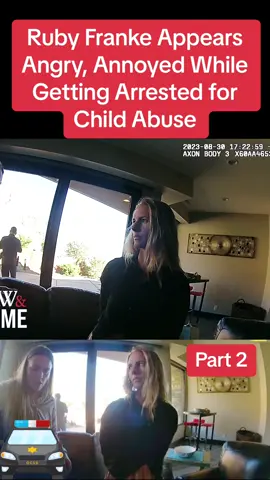 Ruby Franke Appears Angry, Annoyed While Getting Arrested for Child Abuse