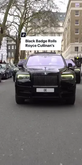A Variety Of Black Badge Rolls Royce Cullinan's Available For Self Drive & Chauffeur🥷🏽 #viral #luxurycars #luxury #fyp 