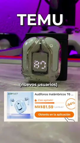 Los AUDÍFONOS más virales de TIK TOK..!!! |                                                   🎁 Usa 🔗 en bio o código: *dkb3259* para obtener 90% de DESCUENTO en @Shoptemu_MX (solo nuevos usuarios). #temu #temumexico #temutech #cuponescontemu #fiestacontemu #temuviral #temufinds #temuhaul #innivación #temuhogar #iluminacontemu 