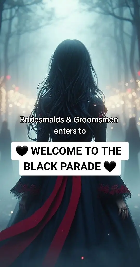 Black Parade x Helena Wedding Entrance #mcr #mychemicalromance #welcometotheblackparade #helena #piano #weddingday #weddingideas 