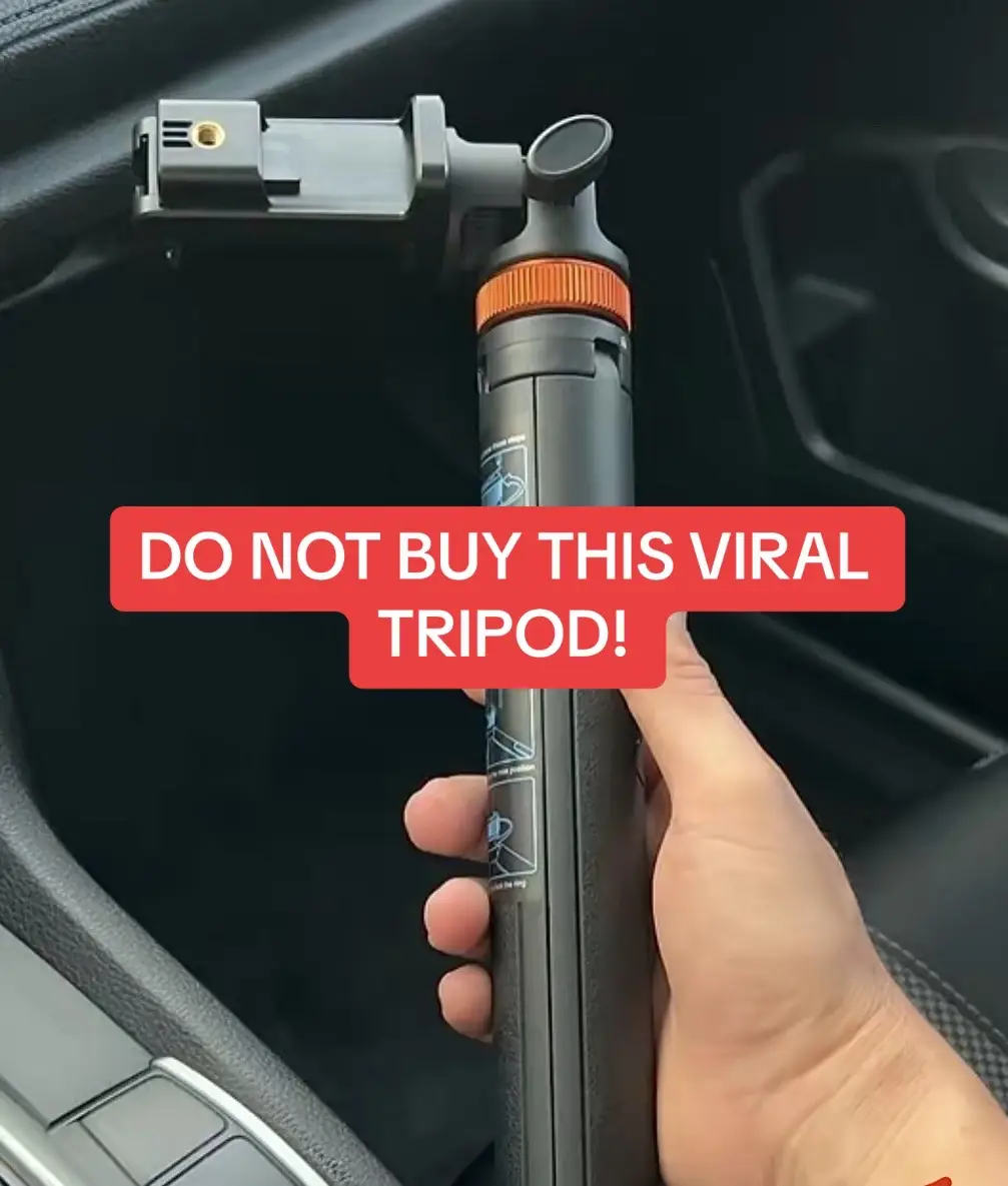 This tripod is actually very durable and built to last. It fits in my backpack so its perfect for travelling around. If you’re a content creator, this is perfect for you! Its not just limited to phones, but can also hold heavy cameras and equipment, as well. Get yours today, only on the tiktok shop! #tripod #contentcreator #tiktokmademebuyit 