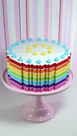 LEGO Rainbow Cake - Stop Motion Cooking 🎂 I've prepared a spring cake for you all - it turned out bigger than I expected, so there's definitely enough for everyone! #rainbow #rainbowcake #lego #stopmotion #cake #colorful #animation #cakeart #creativeart #animation #rainbowfood #legolover  #foodart #foodasmr #cakedecorating 