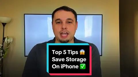 ⚡️TOP 5 TIPS to Save Storage on iPhone⚡️ What’s your favorite method to free up storage 🤔 👉 TIP #1  Step 1️⃣ - Click on Settings  Step 2️⃣ - Click on General  Step 3️⃣ - Click iPhone Storage Step 4️⃣ - Click the filter to select Last Used Date Step 5️⃣ - Swipe left to delete apps  👉 TIP #2 Step 1️⃣ - Go to Mail app Step 2️⃣ - Click Filtered by  Step 3️⃣ - Switch ON Only Mail with Attachments  Step 4️⃣ - Click on Done Step 5️⃣ - Swipe left to delete emails  👉 TIP #3 Step 1️⃣ - Go into Settings Step 2️⃣ - Click Safari Step 3️⃣ - Click on Clear History and Website Data 👉 TIP #4 Step 1️⃣ - Go into Settings Step 2️⃣ - Click Books Step 3️⃣ - Click Clear Reading Goals Data  Step 4️⃣ - Click it again  👉 TIP #5 Step 1️⃣ - Go into Settings Step 2️⃣ - Click Messages Step 3️⃣ - Click Keep Messages Step 4️⃣ - Select 30 Days or 1 Year  Make sure to save this video 👍 in case you need it later again ✅ #iphonetricks #iphonetips #iphonetrick #apple 