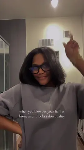 sooo silky & superrrr bouncy😍#hairstyle #hair #hairtok #bobhairstyle #blackgirlhairtok #blowouthair #blowoutathome #blackgirlhair #bobhaircut 