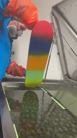 Hydro Dipping Skateboard #satisfying #hydrodipping 