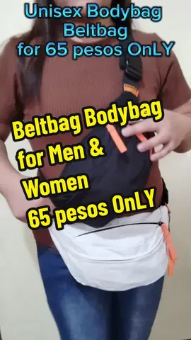 Unisex Nylon Beltbag Bodybag 65 only #beltbag #bodybag 