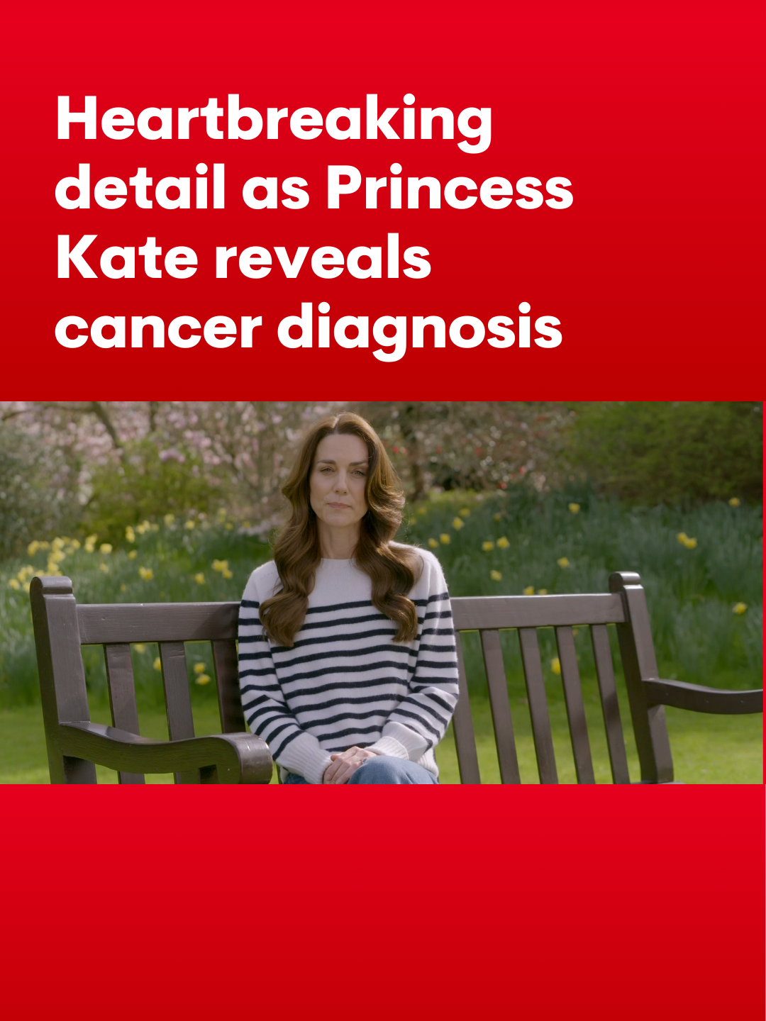 Heartbreaking detail as Princess Kate reveals cancer diagnosis #7NEWS