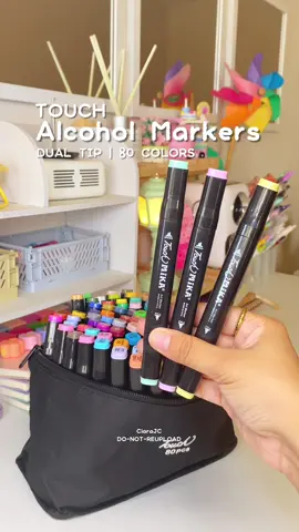 Touch Alcohol Markers - Dual Tip | 80 Colors 🎨🌈 #ciarajc #fyp #touch #touchmarkers #touchalcoholmarkers #touchmarker #alcoholmarkers #alcoholmarkarkers #stationery #studentmusthave 