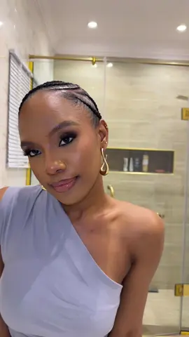 One time for the dookie straight braids ft goddess eye makeup ✨ #braidstyles #stitchbraids #blackgirltiktok #blackgirlhairstyles 