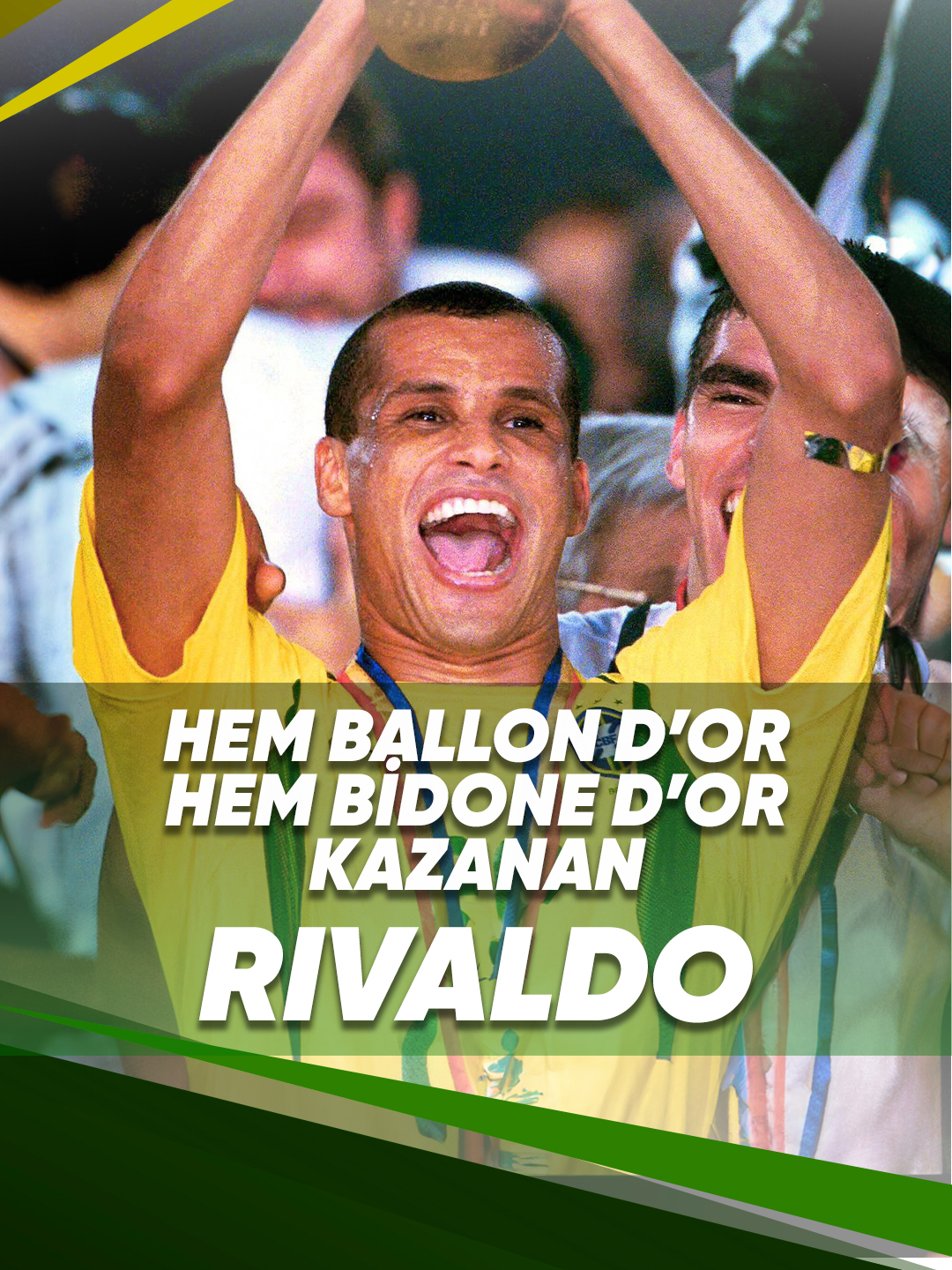 🇧🇷 Hem zirveyi hem dibi gören efsane: Rivaldo. #gdhspor #barcelona #rivaldo #ballondor