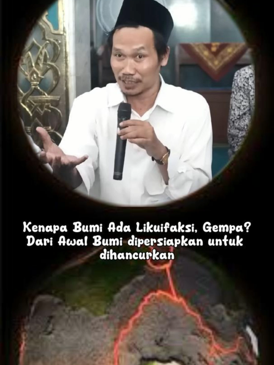 Dari awal bumi memang dipersiapkan mau dihancurkan Al-Mulk 16 At-Thariq 12 Ar-Ra'du 4 #gusbaha #geology #bumi #gempa #gempabumi #sesar #fyp #foryou #viral 