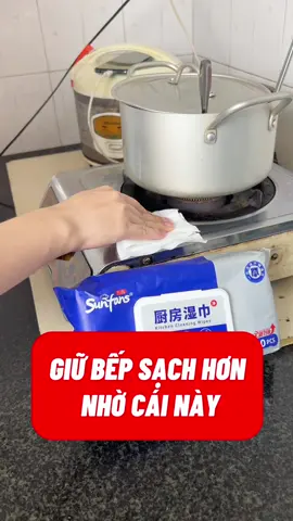 Khăn ướt lau bếp sunfan #ngandecor #khanuotlaubep 