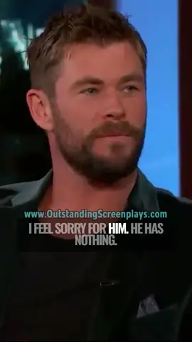 #ChrisHemsworth FEELS SORRY for #MattDamon 😅 #screenwriting #screenwriter #screenplay #fyp #shorts #filmtok #author #writer #movies #film 