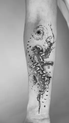 Astronaut in space by _johnmonteiro #blackandgreytattoo #inkmaster #tattooartist #inkedup #tattoolover 