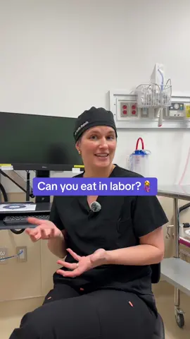Can you eat in labor? #pregnancy #pregnanttiktok #pregnanttok #pregnant 