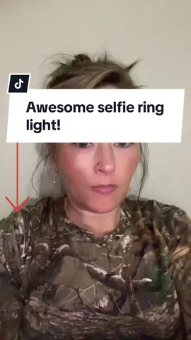 Y’all this ring light is EVERYTHING for your conent!! It literally hooks to the too of you phone! 😁  #selfieringlight #socool #fyp #MomsofTikTok #womanover30 #dentureconfidence 