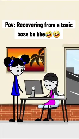 Recovering from a toxic boss be like #boss #fyp #foryou #bosses #usatiktok #worklife #officehumor #officetok #office2day #uk #animations #usatoday 
