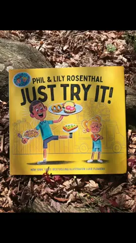 🐓 BOOK REVIEW  ❓ What is your favorite food ? Just try it !  Phil & Lily Rosenthal Luke Flowers Simon & Schuster Books for Young Readers Publication date : March 5, 2024 (Thank you for sending me a #gifted copy #simonkids ) With bright, colorful and fun illustrations, Just Try It ! encourages children to taste new things, even if they don’t seem good at first sight. I love the theme of this picture book and the encouraging message it shares with young readers. Phil is a food-loving dad and he loves to taste new food and share his discoveries with his daughter Lily. The little girl sometimes has prejudices regarding foodstuffs and refuses to try anything, despite her father’s one rule to try everything. This book is perfect , either you have a picky eater or a food lover at home. I love how well known dishes are presented, such as bagels, pastas, tacos, pizzas, but all with interesting and unexpected ingredients in the recipe. It is a great picture book to encourage children to try new things, and maybe like them ! #picturebook #childrensbook #kidlit #kidlitreview #picturebookreview #childrensbookreview #book #bookstagram #food #foodtruck #PhilRosenthal #netflix #simonkidscrew 