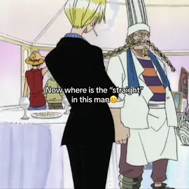 I don’t think even he knows #onepiece #sanji #blacklegsanji #vinsmokessanji #zosan #bi #CapCut 