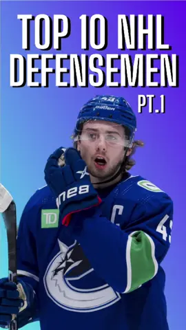 TOP 10 NHL DEFENSEMEN🏒 #hockey #NHL #nhlplayoffs 