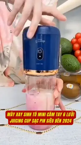 Máy xay sinh tố 2 cối cầm tay 6 lưỡi kép công suất cao. Bảo hành 12 tháng. Được kiểm tra hàng trước khi thanh toán #mayxaysinhto #mayxaysinhtocamtay #mayxaysinhtomini #mayxaysinhtodanang #mayxaysinhtominicamtay