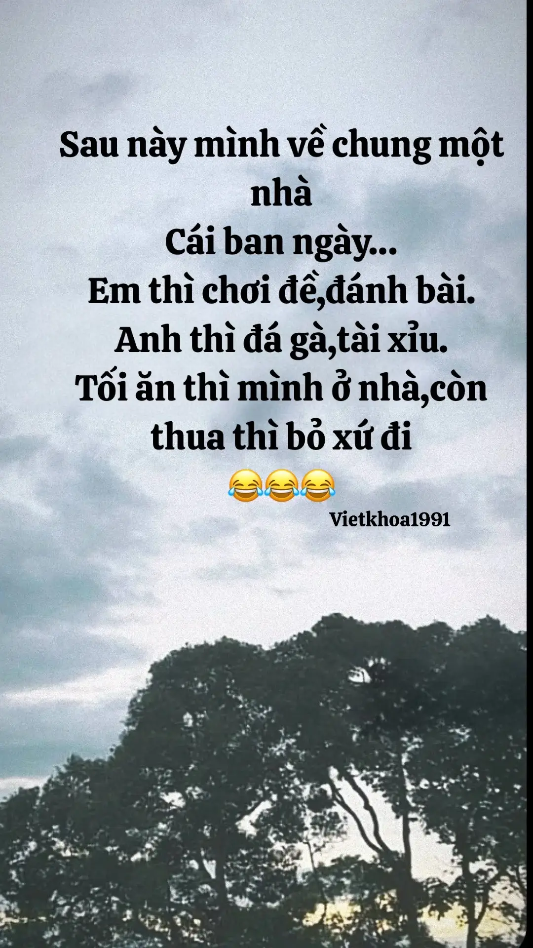 Vậy nhe em😂😂😂#nguoiyeucu #chiataynguoiyeu #tamtrangbuon 